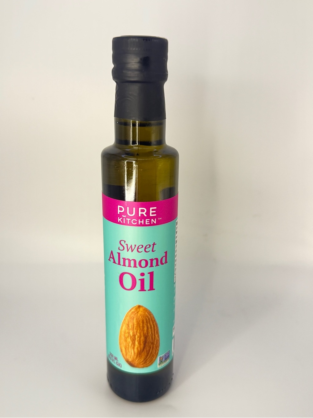 Pure Kitchen Sweet Almond Oil - Teal & Pink Label - Picture 1 of 3